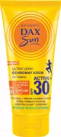 Dax Sun - Active+ - Ultra Light Protective Face Cream - SPF30 - Waterproof - 50 ml