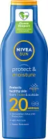 Nivea - SUN - Protect & Moisture - Waterproof sun lotion - SPF 20 - 200 ml