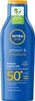 Nivea - SUN - Protect & Moisture - Waterproof sun lotion - SPF 50+ - 200 ml