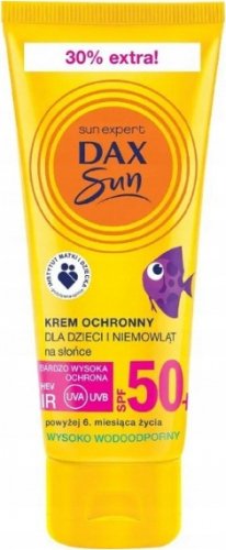 Dax - Sun - Ochronny krem dla dzieci i niemowląt - Wodoodporny - SPF50+ 75 ml