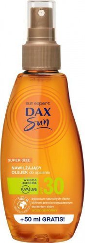 Dax - Sun - Moisturizing Sun Oil with Matcha Tea - Waterproof - SPF30 - 200 ml