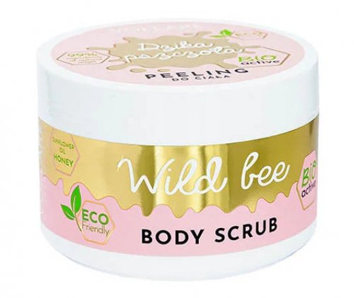 VOLLARE - Dzika Pszczoła - Peeling cukrowy do ciała - 225 ml
