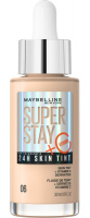 Maybelline - SUPER STAY 24H Skin Tint - Illuminating foundation with vitamin C - 30 ml - 06 - 06