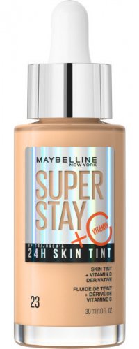 Maybelline - SUPER STAY 24H Skin Tint - Rozświetlający podkład z witaminą C - 30 ml  - 23
