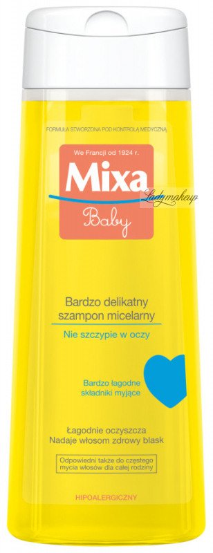 Gentle Baby Shampoo Mixa, Buy Online