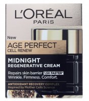 L'Oréal - AGE PERFECT - CELL RENEW - Midnight Regenerative Cream - Regenerujący krem do twarzy na noc - 50 ml
