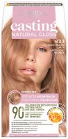 L'Oréal - Casting Natural Gloss - Ammonia-Free Nourishing Hair Color - 823 Light Blonde Latte