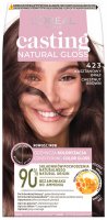 L'Oréal - Casting Natural Gloss - Ammonia-Free Nourishing Hair Color - 423 Chestnut Brown