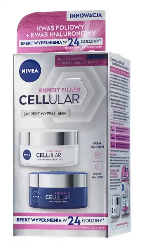 Nivea - Cellular - Expert Filler - Expert Fillers Set - Day cream SPF15 50 ml + Night cream 50 ml