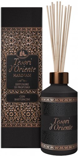 Tesori d'Oriente - Aromatic Reed Diffuser With Sticks - Dyfuzor z patyczkami zapachowymi - HAMMAM - 200 ml