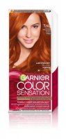 GARNIER - COLOR SENSATION - Permanent hair coloring cream - 7.40 Copper Blonde