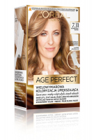 L'Oréal - AGE PERFECT - Wielowymiarowa koloryzacja upiększająca do włosów siwych i dojrzałych - 7.31 Karmelowy Blond 