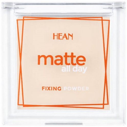 HEAN - Matte All Day - Fixing Powder - Matujący puder do twarzy - 9 g  - 52 IVORY