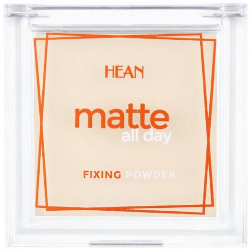 HEAN - Matte All Day - Fixing Powder - Matujący puder do twarzy - 9 g  - 50 SOFT BEIGE 