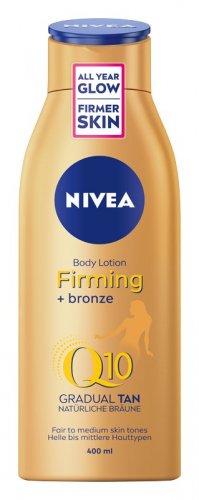 Nivea - Firming + Bronze Q10 - Body Lotion - Ujędrniający balsam do ciała z efektem brązującym - 400 ml  