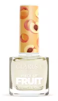 CLARESA - CUTICLE OIL - Oliwka do skórek i paznokci - PEACH - 5 ml 