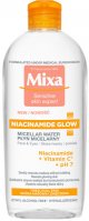 Mixa - MICELLAR WATER - NIACINAMIDE GLOW - Micellar water for tired and dull skin - Niacins + Vit. C - 400 ml