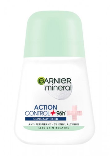 GARNIER - Mineral - Action Control + 96h Anti-Perspirant - Antyperspirant w kulce - 50 ml 
