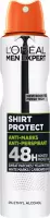 L'Oréal - MEN EXPERT - SHIRT PROTECT - ANTI-MARKS ANTI-PERSPIRANT 48H - 250 ml