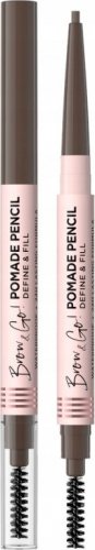 Eveline Cosmetics - Brow & Go! Pomade Pencil Define & Fill - Pomada do brwi w kredce - Wodoodporny - TAUPE