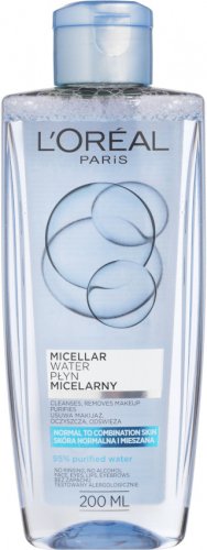 L'Oréal - MICELLAR WATER - Normal to combination skin - 200 ml