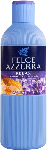 FELCE AZZURRA - Body Wash Gel - Relax - Honey and lavender - 650 ml
