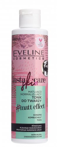 Eveline Cosmetics - INSTA SKIN CARE - Mattifying and normalizing face toner - 200 ml