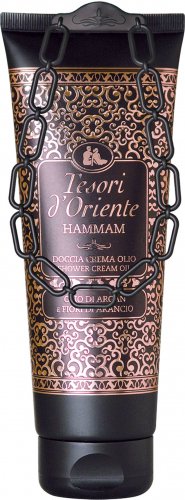 Tesori d`Oriente - Shower Cream Oil - Kremowy żel pod prysznic - Olejek arganowy i kwiat pomarańczy -  HAMMAM - 250 ml