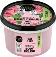 ORGANIC SHOP - FIRMING BODY POLISH - ROSE & SALT - 250 ml