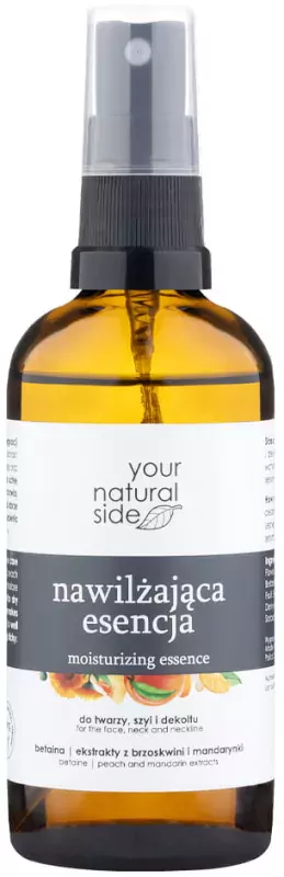 Эссенция для лица, шеи и декольте Your Natural Side Moisturizing Essence, увлажняющая, для сухой и чувствительной кожи, 90 мл