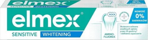 Elmex - Sensitive Whitening - Whitening toothpaste for hypersensitivity with aminofluoride - 75 ml