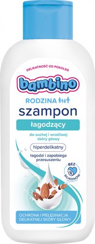 Bambino - FAMILY - Soothing shampoo for dry and sensitive scalp - 400 ml