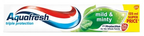 Aquafresh - Mild & Minty - Toothpaste - Odświeżająca pasta do zębów - 125 ml 