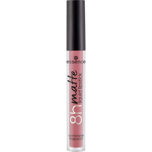 Essence - 8H Matte Liquid Lipstick - Matowa pomadka w płynie do ust - 2,5 ml - 04 - ROSY NUDE