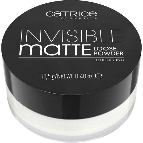 Catrice - INVISIBLE MATTE LOOSE POWDER - LONGLASTING - Matujący, sypki puder do twarzy - 11,5 g