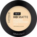 Catrice - 18H HD MATTE POWDER FOUNDATION - Matt powder foundation - SPF15 - 8 g - 010W - 010W