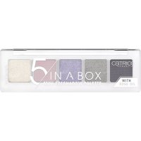 Catrice - 5 IN A BOX - MINI EYESHADOW PALETTE - Mini palette of 5 eyeshadows - 080 DIAMOND LAVENDER LOOK - 4 g