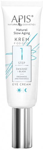 APIS - NATURAL SLOW AGING - EYE CREAM - STEP 1 - FRESHNESS AND GLOW - Day/Night - 15 ml