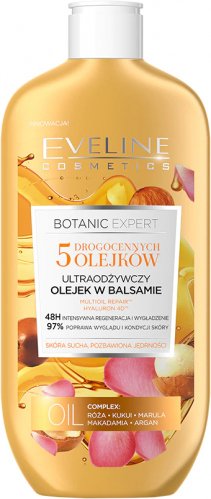 Eveline Cosmetics - Botanic Expert - Ultraodżywczy olejek w balsamie do skóry suchej i pozbawionej jędrności - 350 ml