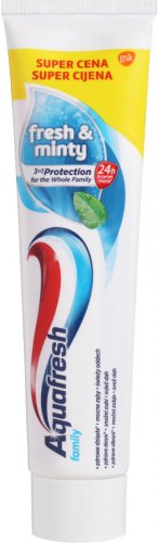Aquafresh - Fresh & Minty - Family Toothpaste - Toothpaste with fluoride - 100 ml