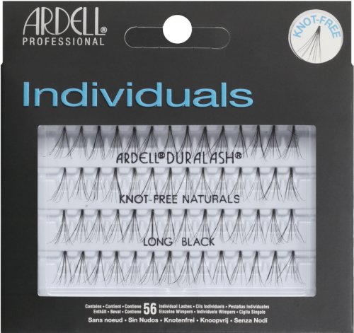 ARDELL - Individual DuraLash - Eyelashes - KNOT-FREE NATURALS LONG BLACK