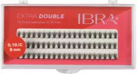 Ibra - EXTRA DOUBLE - 20 FLARE EYELASH KNOT-FREE