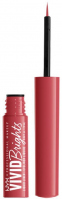 NYX Professional Makeup - VIVID BRIGHTS - MATTE LIQUID EYELINER - Matowy tusz do kresek z pędzelkiem - 2 ml - 04 - ON RED - 04 - ON RED