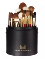 Many Beauty - Many Brushes Premium - Zestaw 27 profesjonalnych pędzli do makijażu w tubie + gąbeczka