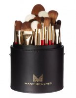 Many Beauty - Many Brushes Premium - A set of 27 professional makeup brushes in a tube + sponge