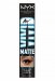 NYX Professional Makeup - VIVID MATTE LIQUID EYELINER - Matowy tusz do kresek z pędzelkiem - 01 BLACK - 2 ml