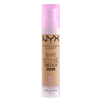 NYX Professional Makeup - BARE WITH ME - Concealer Serum - Korektor z serum - 9,6 ml - 5.5 - MEDIUM GOLDEN - 5.5 - MEDIUM GOLDEN