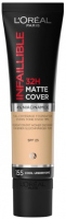 L'Oréal - INFALLIBLE 24H MATTE COVER - Matte foundation - SPF25-30 ml - 155 COOL UNDERTONE - 155 COOL UNDERTONE