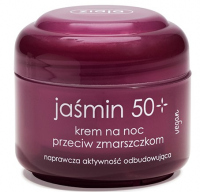ZIAJA - Jaśmin - Przeciwzmarszczkowy krem na noc 50+ - 50 ml 