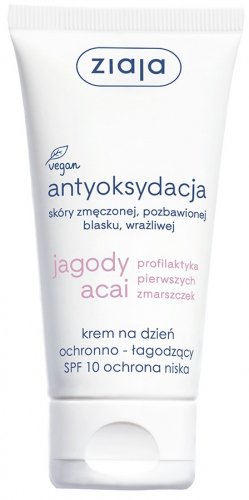 ZIAJA - Antioxidation - Protective and soothing day cream - SPF10 - Acai Berries - 50 ml